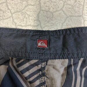 Brown & Green Quiksilver Board Shorts
